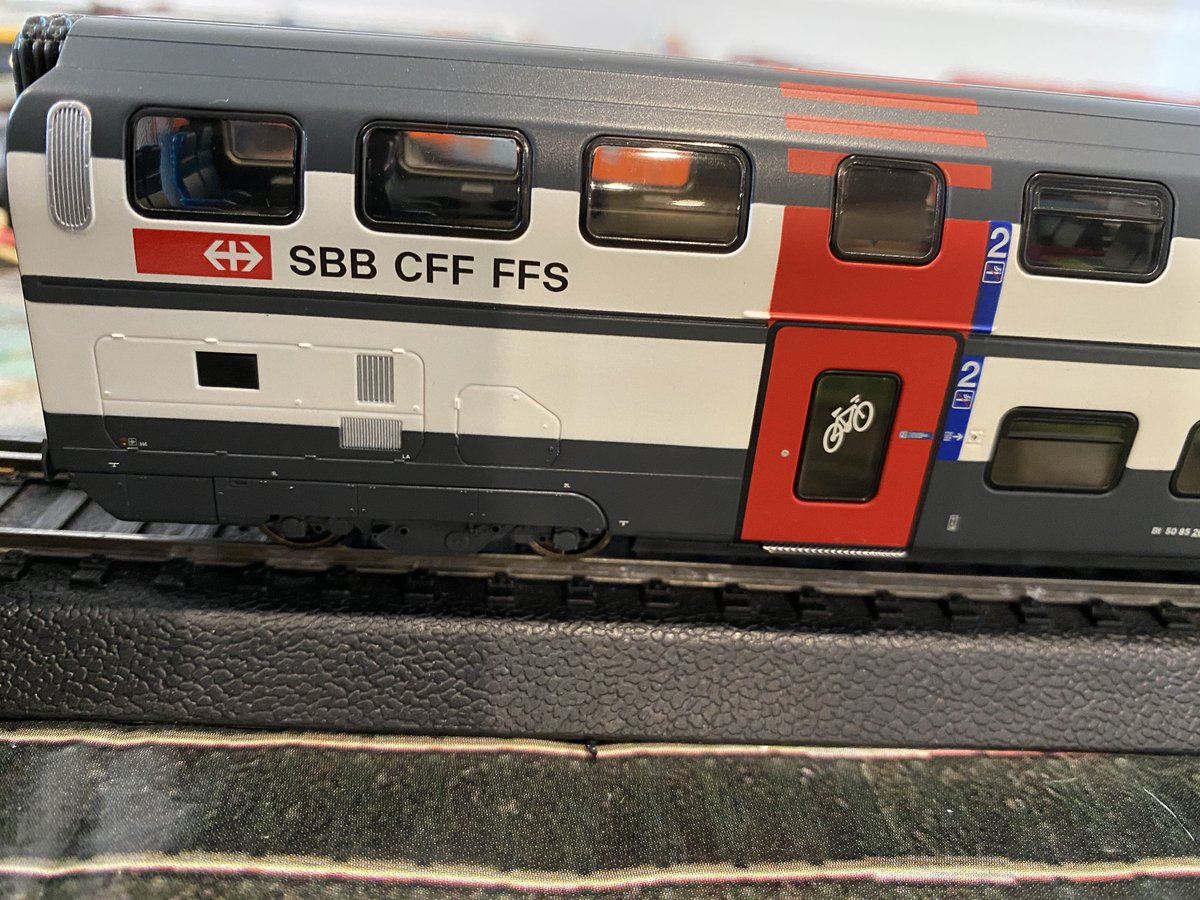 CANCarRaceAndM1's tweet image. New arrival - Model Railway Collections
🚈SBB Regio Double Deck Train Set

#CANCarRaceAndModel
#ModelRailway #ModelCollection
#SBBDoubleDeckTrain
#Summerside #PEI