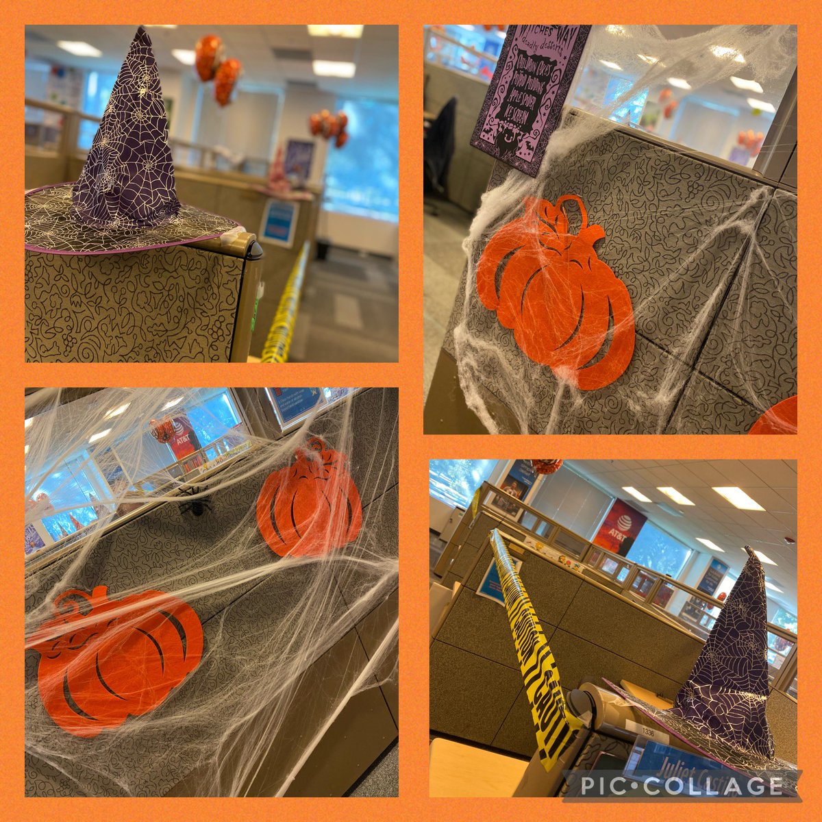 shekiamartin's tweet photo. Here’s what Halloween looked like in Cerritos SSG🎃🎃🎃🎃 @CerritosPride @CerritosSSG @lcsmith0925 @ATT #Halloween #funatwork #teamssg #LifeAtAtt @MsRegina8 @jmadrigal42 @bobrick82 @_TriciaS @JessMel_562_SSG https://t.co/sWK3AMJxcA