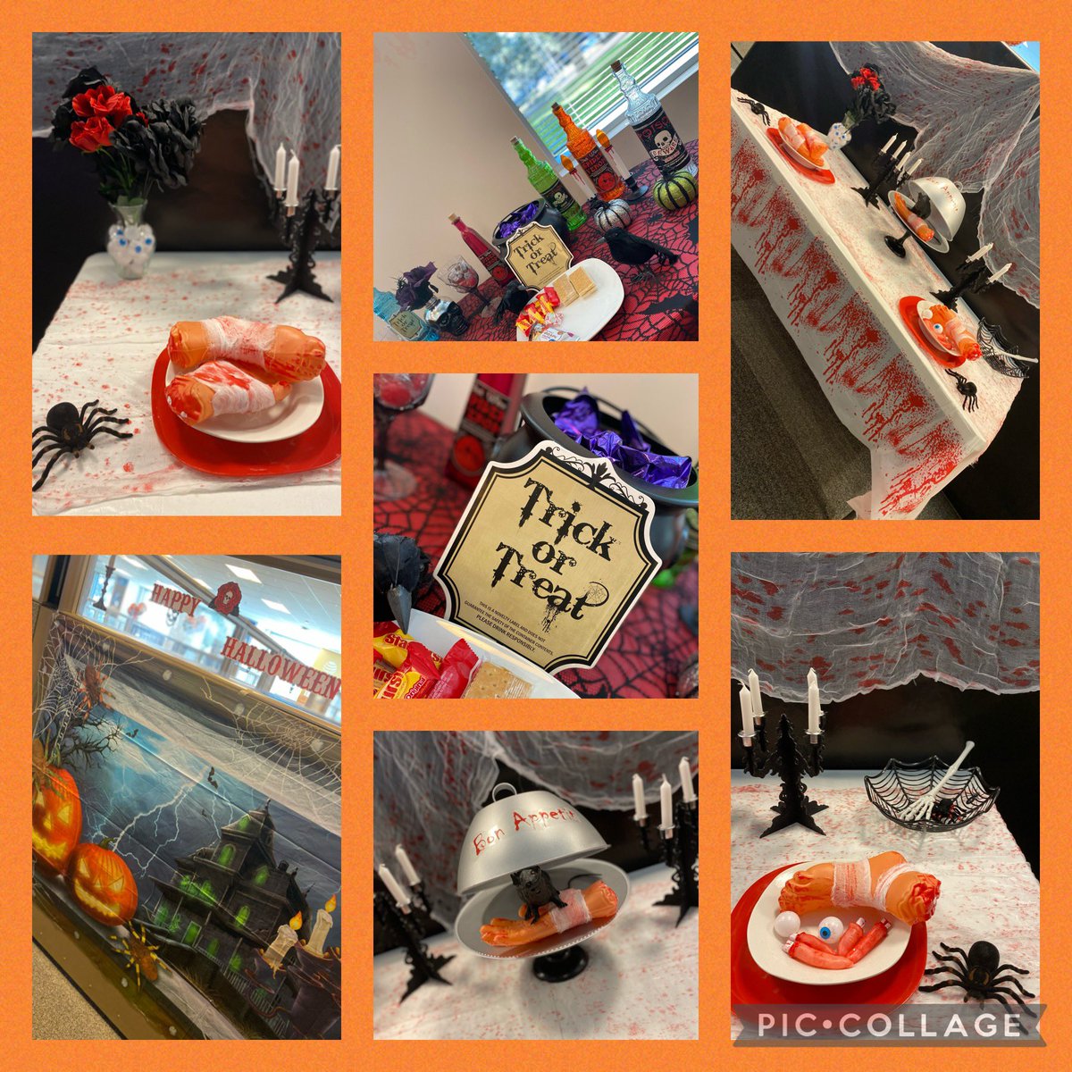 shekiamartin's tweet photo. Here’s what Halloween looked like in Cerritos SSG🎃🎃🎃🎃 @CerritosPride @CerritosSSG @lcsmith0925 @ATT #Halloween #funatwork #teamssg #LifeAtAtt @MsRegina8 @jmadrigal42 @bobrick82 @_TriciaS @JessMel_562_SSG https://t.co/sWK3AMJxcA