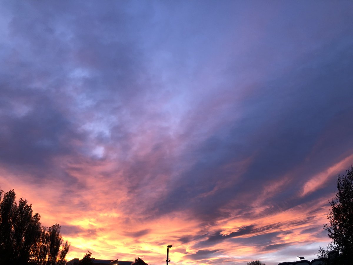 pilatesandyoga_'s tweet photo. Wow 🤩 what a sky that is tonight https://t.co/vILerDXFAt