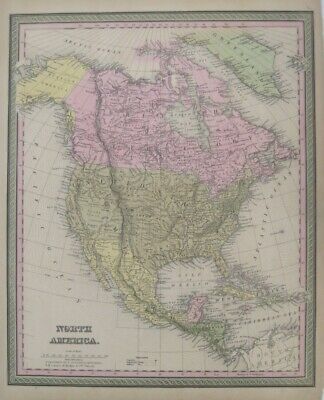 NewWorldMaps's tweet photo. Happy #MapMonday!
#NewListing featured in our latest newsletter:
Handsome antique map of #NorthAmerica, in original hand color, with decorative ribbon border, published by Samuel Augustus Mitchell in 1850.
$149.99
https://t.co/yjReD8aQiv
#MitchellMap #AntiqueMap #MapCollecting https://t.co/kb6vfdiH5t