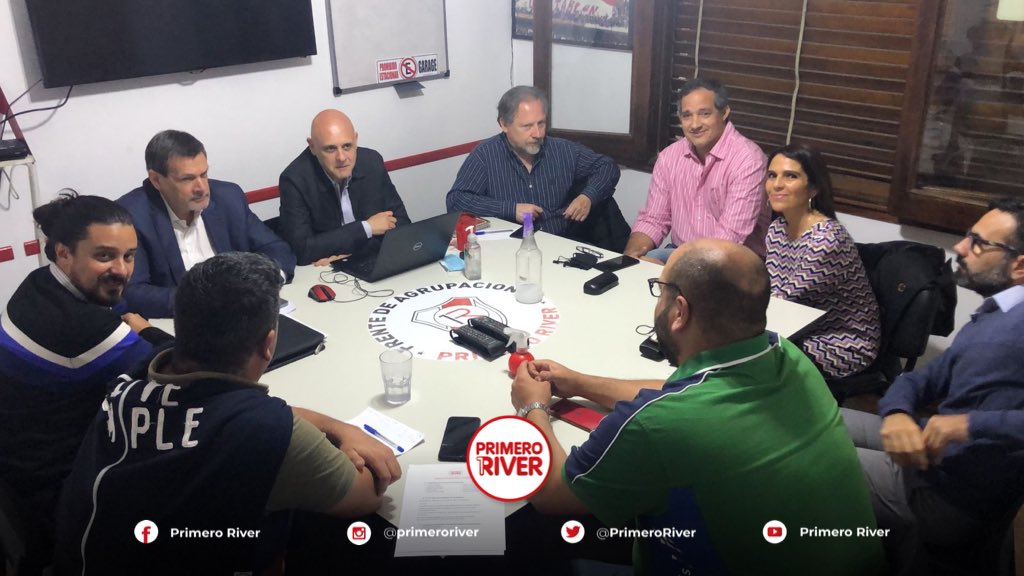 PrimeroRiver's tweet photo. DE CARA A DICIEMBRE I Reunión de la Comisión Fiscalizadora de Primero River con la mira puesta en las próximas elecciones del club.

#Antonio2021 #PrimeroRiver https://t.co/tfU9LMdDKM