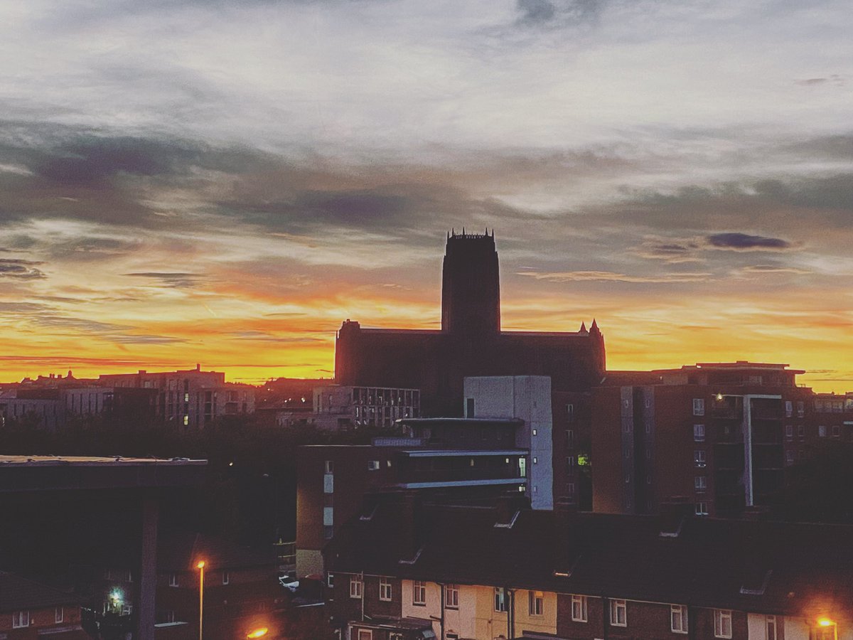 snapsbyjade's tweet photo. Back to the photography after a crazy few months! Flat move, job move, holiday, engagement and hospital stay, 2021 has been a rollercoaster.. just gotta ride it as Ronan Keating once said 😂

Here’s my morning view of our beautiful @LivCathedral 😍 https://t.co/xImr8pkKCL