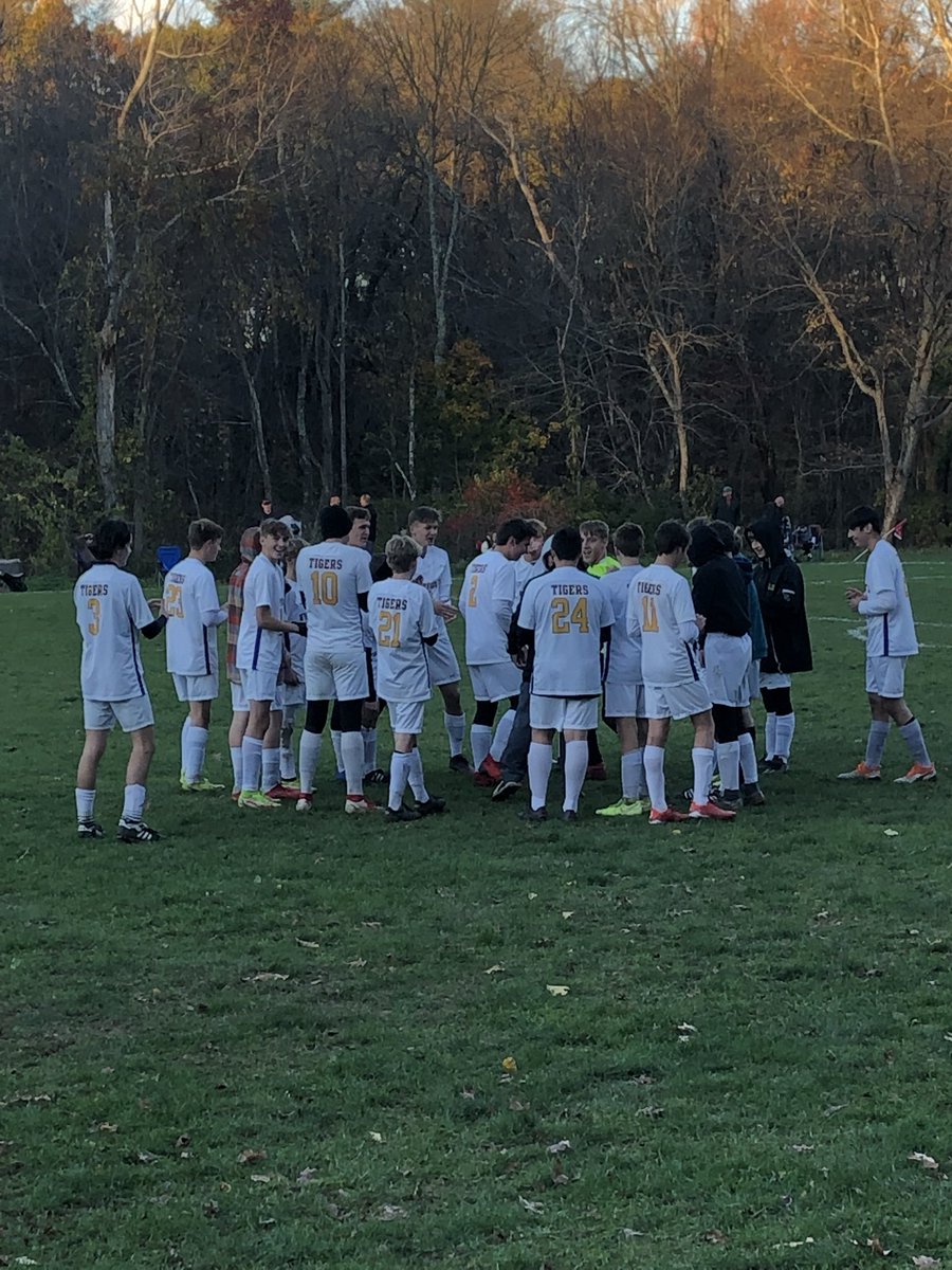 WTATigers's tweet photo. Tiger are MVADA Small Voc Boys Soccer State Champs! 4-2 Victory over Pathfinder! Adam Strycharz with 4 goals! @MVADA4 https://t.co/tWh8rbQ97W