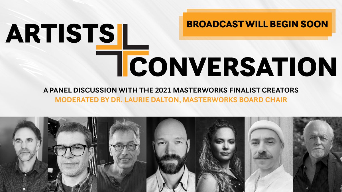 NSMasterworks's tweet photo. Happening at 6:30pm! Tune in to hear these incredible artists speak about their extraordinary works (and get a glimpse into their artistic practice, philosophy, and so much more!)
https://t.co/kuiY5ZEA1J https://t.co/gs9JKqJ8C8
