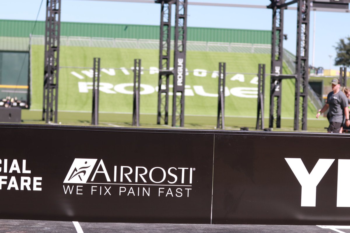 Airrosti's tweet photo. We had a blast being a part of the third annual Rogue Invitational! 

We loved treating these amazing athletes and connecting with so many in the CrossFit and Strongman communities. We are already looking forward to next year! 

@CrossFit #strongman #crossfit #rogueinvitational https://t.co/gBlaZqquDK