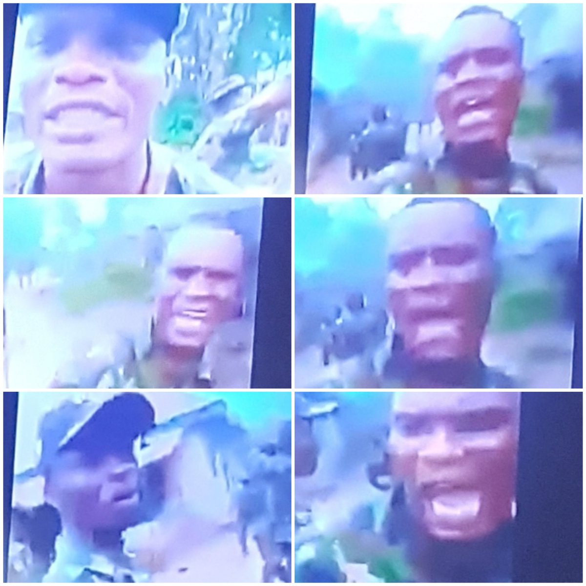 flamboyantflora's tweet photo. THESE ARE THE FACES OF NGR MILITARY PERSONNEL THE COMMITTED GENOCIDE IN AGWU LGA OF ENUGWU STATE. WE NEED THE NAMES OF THESE MEN.
@simon_ekpa https://t.co/4100se3Tre