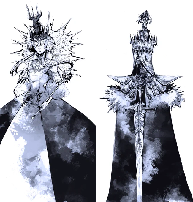 Chess set concept art, pick a favorite piece 