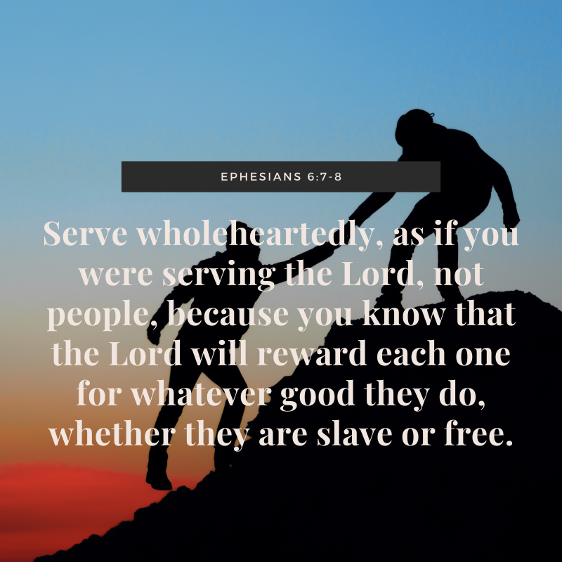 eaglecomteam's tweet photo. Ephesians 6 talks about obeying the will of God and honouring Him in all that we do, especially in our work. As we accomplish daily tasks and seek to work together, may we be challenged to also honour God in our labour. 

(1/2) https://t.co/maaqfpUcV5