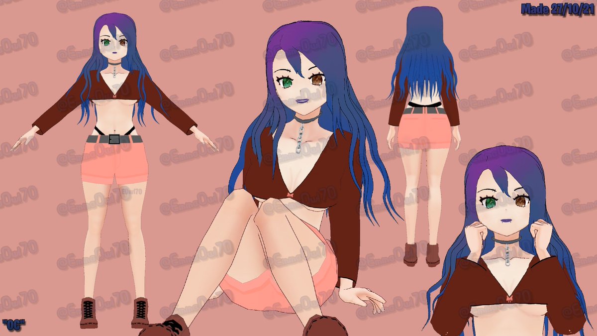 EOwl70's tweet photo. [Vroid Commissions]
🌌Prices 70€ - 120€
🌌Need References
🌌Payment via Paypal 

#Vroid #Vtuber #ENVtuber #VtuberFR #VrAvatar #commission #VRoidCommission #CommissionOpen https://t.co/5LxJfTlCVI