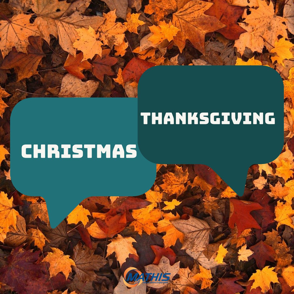 Mathis_PT's tweet image. Now that Halloween is over, what decorations go up next?? 

○ Thanksgiving?
○ Christmas?