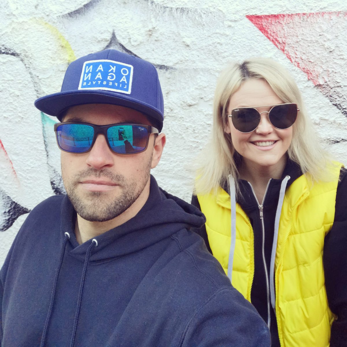 DenaiAndMarkD's tweet photo. Where in Kelowna are Denai &amp; Mark D?! If you know where this photo was taken, comment below. If you guess correctly you'll be entered to win a $50 Gift Card to @TheCDNBrewhouse!! 

#Kelowna #KelownaContest #KelownaLiving #YLW #Okanagan #Canada #VirginRadio #VirginRadioKelowna https://t.co/TQ9990wobH