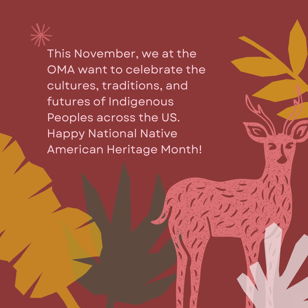 KU_OMA's tweet photo. Happy National Native American Heritage Month, y’all! https://t.co/riwfM2SMRR