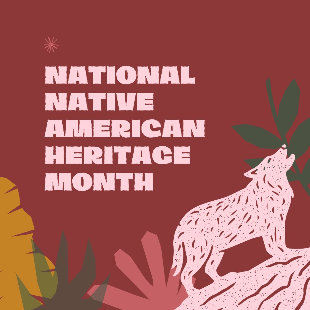 KU_OMA's tweet photo. Happy National Native American Heritage Month, y’all! https://t.co/riwfM2SMRR