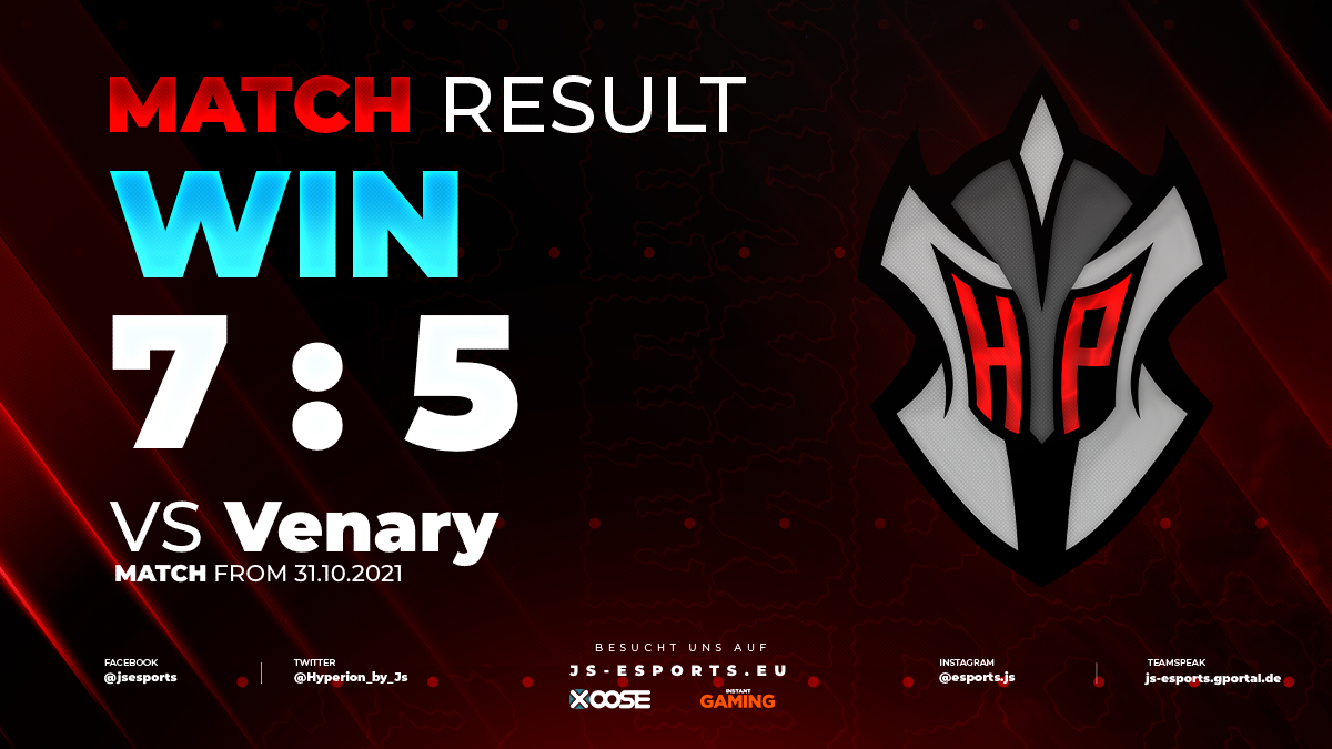 EsportsJs's tweet photo. Winning isn't everything, it's the only thing. 🦾🦾

Solid win for our main team @Hyperion_by_Js  within the @ebattleGG challenger series vs @VenaryEU . 

#jsesports #rainbowsixsiege #ubisoftesports #r6esports #r6s #rainbowsixsiegecommunity #r6community #r6competitive https://t.co/wLT0jz5tfI