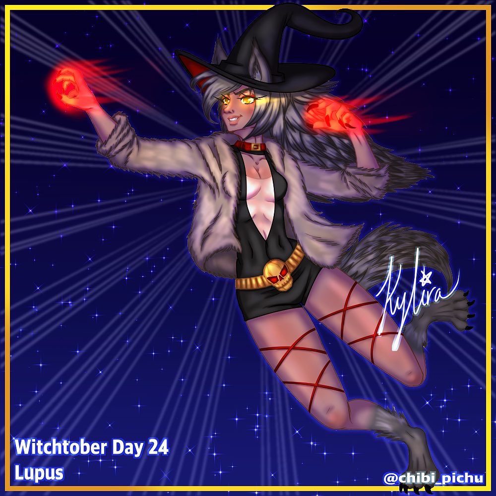 chibi_pichu's tweet photo. Witchtober day 24: Lupus 

#witchtober2021 #AnimeArt https://t.co/1EF9nrf0zn