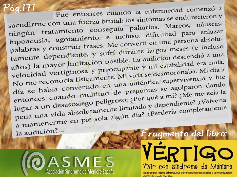 ASMES2016's tweet photo. Esto es"...Vivir con Síndrome de Ménière"
Quieres leer este testimonio completo y más...
https://t.co/meOu31Ligj
#ASMES #SíndromeDeMénière #HaciendoVisibleLoInvisible #JuntosSomosMásFuertes #vértigo #Hospitales #otorrino #vivirconsindromedemeniere #librosLibros #books https://t.co/Z7hvrOAHFZ