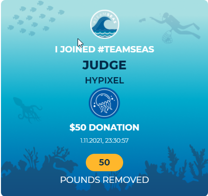 It's time to help! Donated