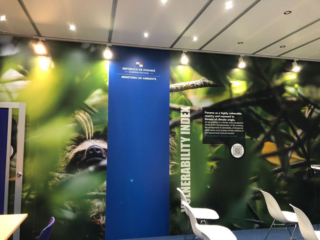 NitoCortizo's tweet photo. Inauguré el Pabellón de Panamá en Glasgow, donde mostramos al mundo los esfuerzos como país, para mitigar y reducir los efectos del cambio climático en el planeta, y nuestros avances en el cumplimiento de las metas y objetivos propuestos en el Acuerdo de París. #PanamáEnLaCOP26🇵🇦 https://t.co/zn6R5Hgd1E