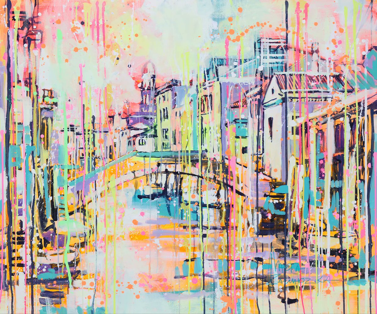 marta_zawadzka's tweet photo. Venetian morning
💥 100x120cm 💚
hugs 😘😘
#abstractart
.
.
.
.
#landscape #paintingforsale
#modernart
#abstraction #nice #venezia #singapore
#powerofcolor #artsy
#lovecolor #spring #artmood
#london #londonlife #instanyc #mymood #londondesign #exhibition #exhibitionlondon https://t.co/WhNSgDLEWn