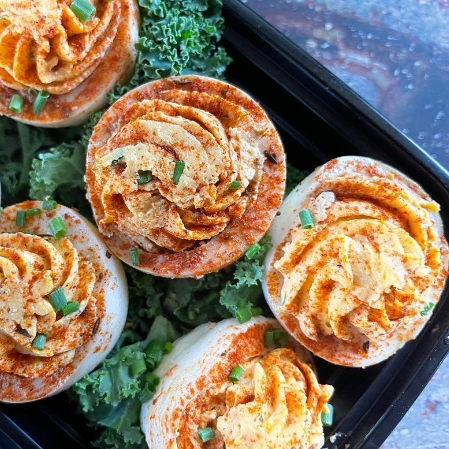 blkrestaurantwk's tweet photo. Deviled eggs are the hors-d'ลuvres of the season.
๐ท @voodoolovesf
Make your ๐ฒ count make sure you visit your favorite Black owned restaurant or caterer on Nov 6th for the @Pepsidigin Day! โ
โ
Head to https://t.co/XZ3Y8iQcKI to learn more!!!
#MakeYourMealCount โ https://t.co/zbWiADrDwS