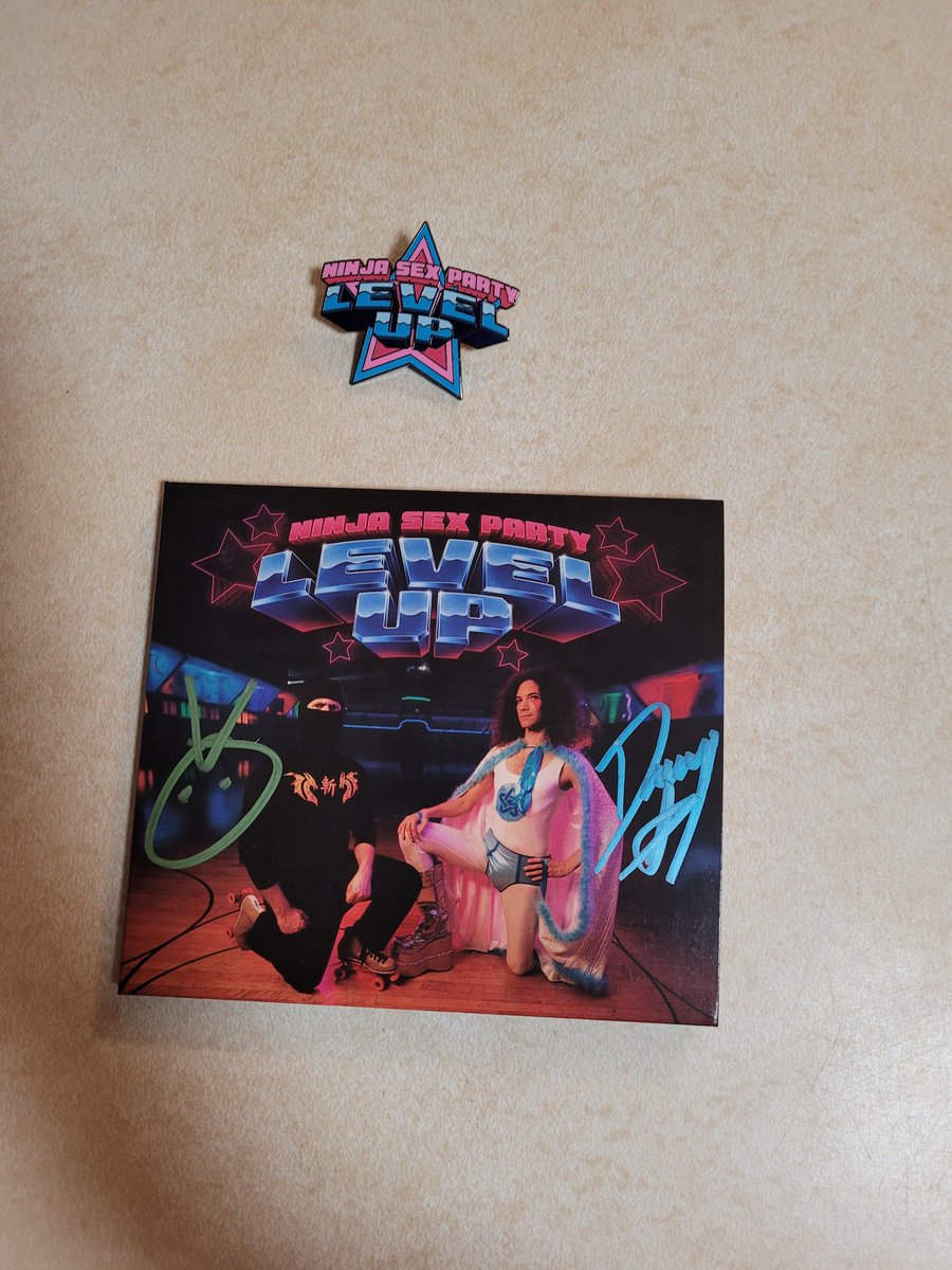 Guess what my neighbors are gonna have to deal with hearing for the foreseeable future! The best fucking band <a href="/ninjasexparty/">Ninja Sex Party</a> <a href="/bwecht/">Brian Wecht</a>