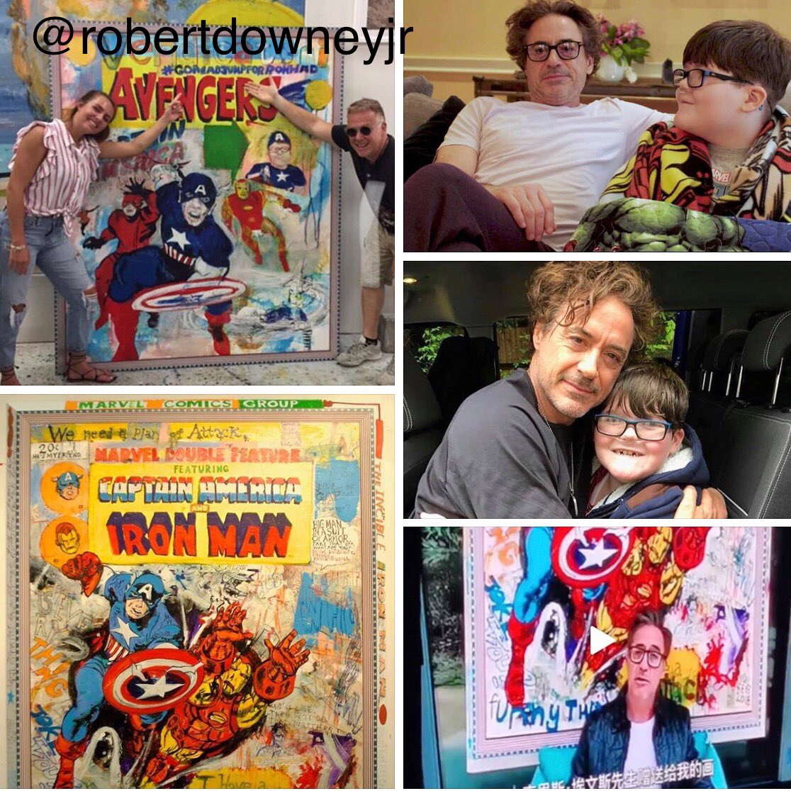 QUIGLEYARTcom's tweet photo. #rareprint only 50 #limitededition #prints 25x22” #available $500. until #thanksgiving - NOV 25 price will go up to $1963. (yr @TheRealStanLee created #ironman) #nft coming soon @wax_io
@RobertDowneyJr owns the original 6ft #painting
to purchase DM or contact @ABNYGallery1 https://t.co/qf2EjvjPtf