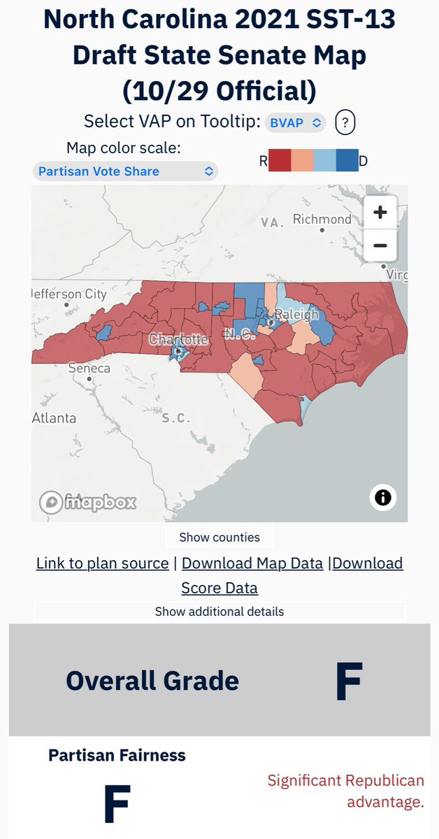 I promise you. If the Democrats were doing this I’d be just as furious. We just cannot stand for this kind of hyper partisan gerrymandering. This is embarrassing. Statistically, our state is very close to 50-50. We must do better. We graded an “F”