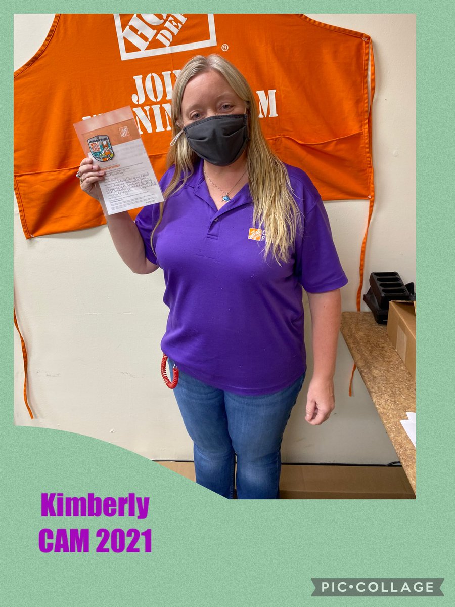 Celebrating Kimberly with Homer Award!  Thank you for all your help with CAM! You are greatly appreciated! ⁦<a href="/M5Lorie/">Lorie M</a>⁩ ⁦<a href="/mmAnderson919/">みゆ＠ビジネス</a>⁩ ⁦<a href="/StacyLBro/">Stacy Brown</a>⁩ ⁦<a href="/0275Homedepot/">HomeDepot_0275</a>⁩ ⁦<a href="/Jonathan_Vega05/">Jonathan Vega</a>⁩ ⁦<a href="/tofablue/">Tofa</a>⁩ ⁦<a href="/SarahFarrellTHD/">Sarah Farrell</a>⁩