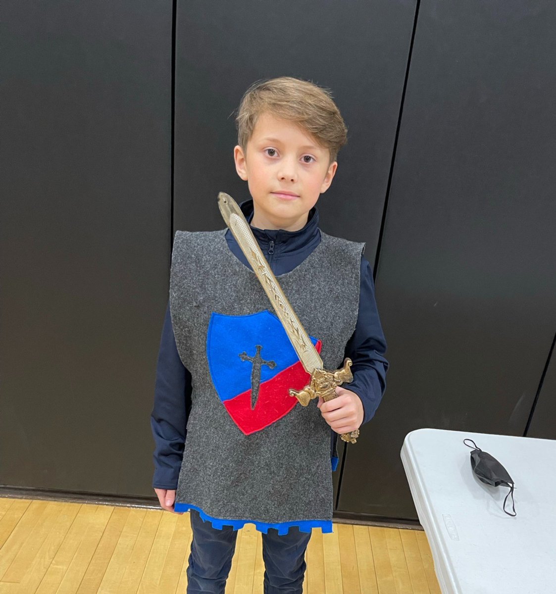 SJVCatholic's tweet photo. SJV HONORS THE SAINTS at our annual Saints Wax Museum.  St. John Vianney was among the saints who visited to share their life stories.  In this All Saints Day tradition, 5th graders teach about the saints and we all pray and serve to call forth the saint within. #SHINEbrighter https://t.co/3TOaX2h1me