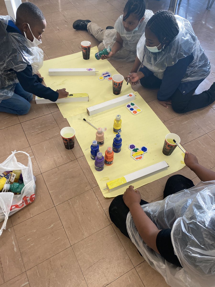 After school activities! Painting and talking is the best SEL. <a href="/TiltonSTEM/">Tilton Elementary</a>