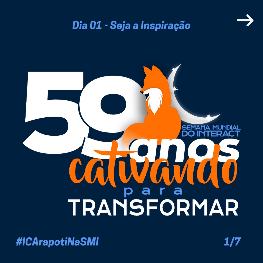 ic_arapoti's tweet photo. - SEMANA MUNDIAL DO INTERACT - 

Hoje, dia 01 de novembro, demos início à Semana Mundial do Interact, o como proposto, no dia de hoje tivemos a intervenção digital, onde nossos associados demonstraram o amor pelo programa e interagiram nas redes sociais! +++ https://t.co/u3atHcJ6u4