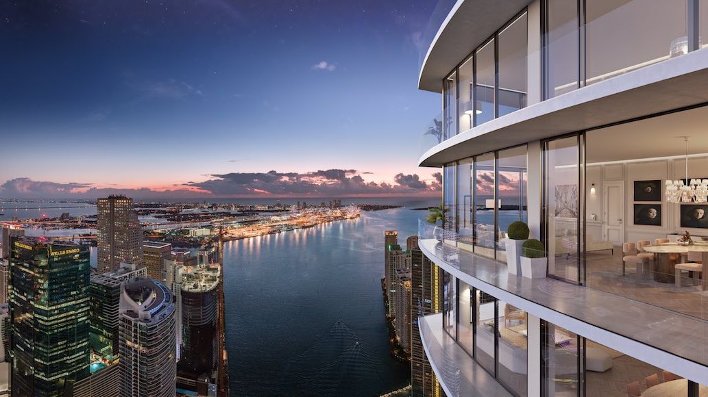 JetsetOnline's tweet photo. When you take the phrase "building castles in the sky" to a whole new level. #mansionmonday #baccaratmiami #highliving #jetset https://t.co/QqZIPYNIJo