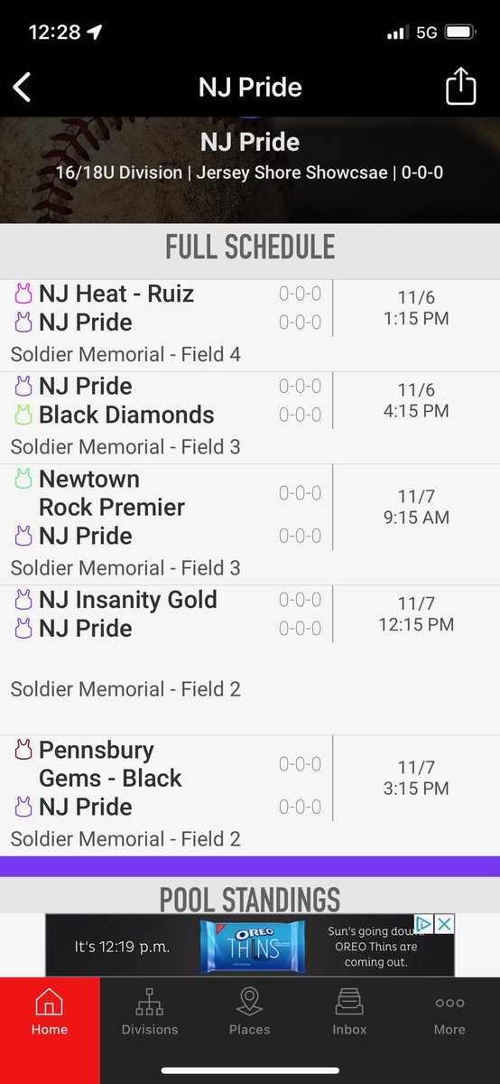 alinarivera88's tweet photo. My teams schedule for this weekend at the Jersey shore showcase!! @NJPrideGold https://t.co/dTn4sLMjt7
