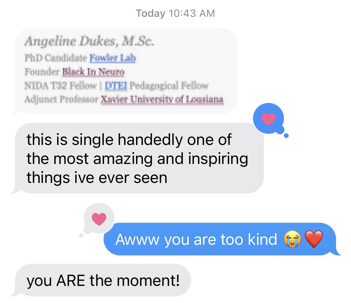 I continuously do things without taking time to reflect on my progress.

A friend commented on my email signature today &amp; after leading a TA training, presenting during lab meeting, AND teaching my own class, I realize that I’m really doing ALL of the things I want to and more ✨