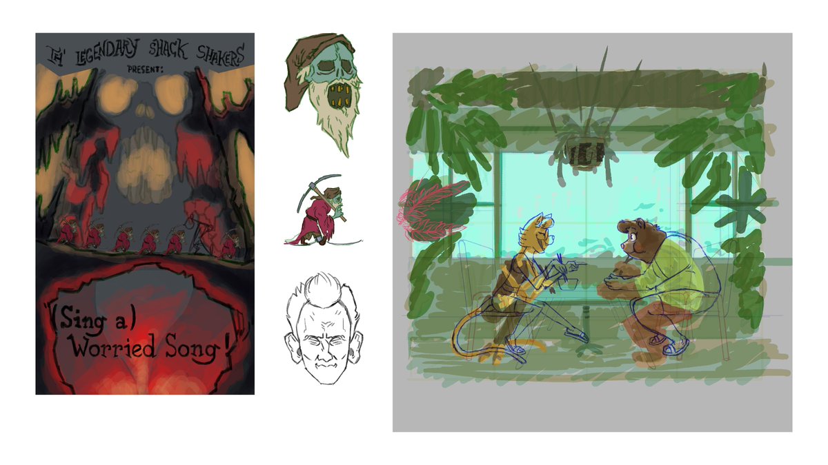 treasure trove of unfinished pieces 