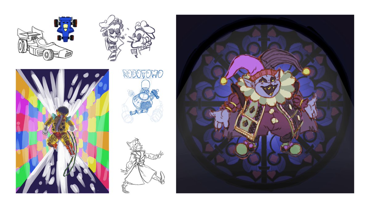 treasure trove of unfinished pieces 