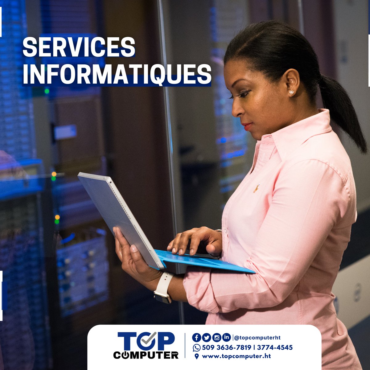 topcomputerht's tweet photo. Nous nous occupons de la gestion de votre infrastructure informatique, tout en vous faisant gagner du temps et de l'argent sur sa maintenance et sa mise à niveau.
#topcomputerht #itsupport #haiti #latam #store #computercompany https://t.co/1tCBPLsGKV