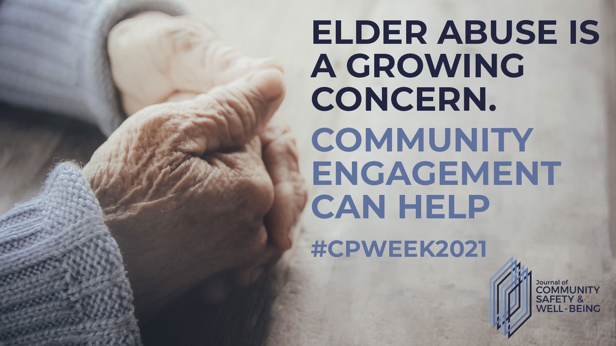 JournalCSWB's tweet photo. Nov. 1-7 is #BC Crime Prevention Week. This week remember that involved, caring communities keep all vulnerable adults safe. @CACP_ACCP @BCPoliceChiefs @NormTNetL3 @DM_MattTorigian @DMMcFee @CalCorley @CSKACanada @ChiefManak @ChiefPalmer @NicheRMS
#ElderAbuse #Canada #CPWeek https://t.co/poxzMBgmGS