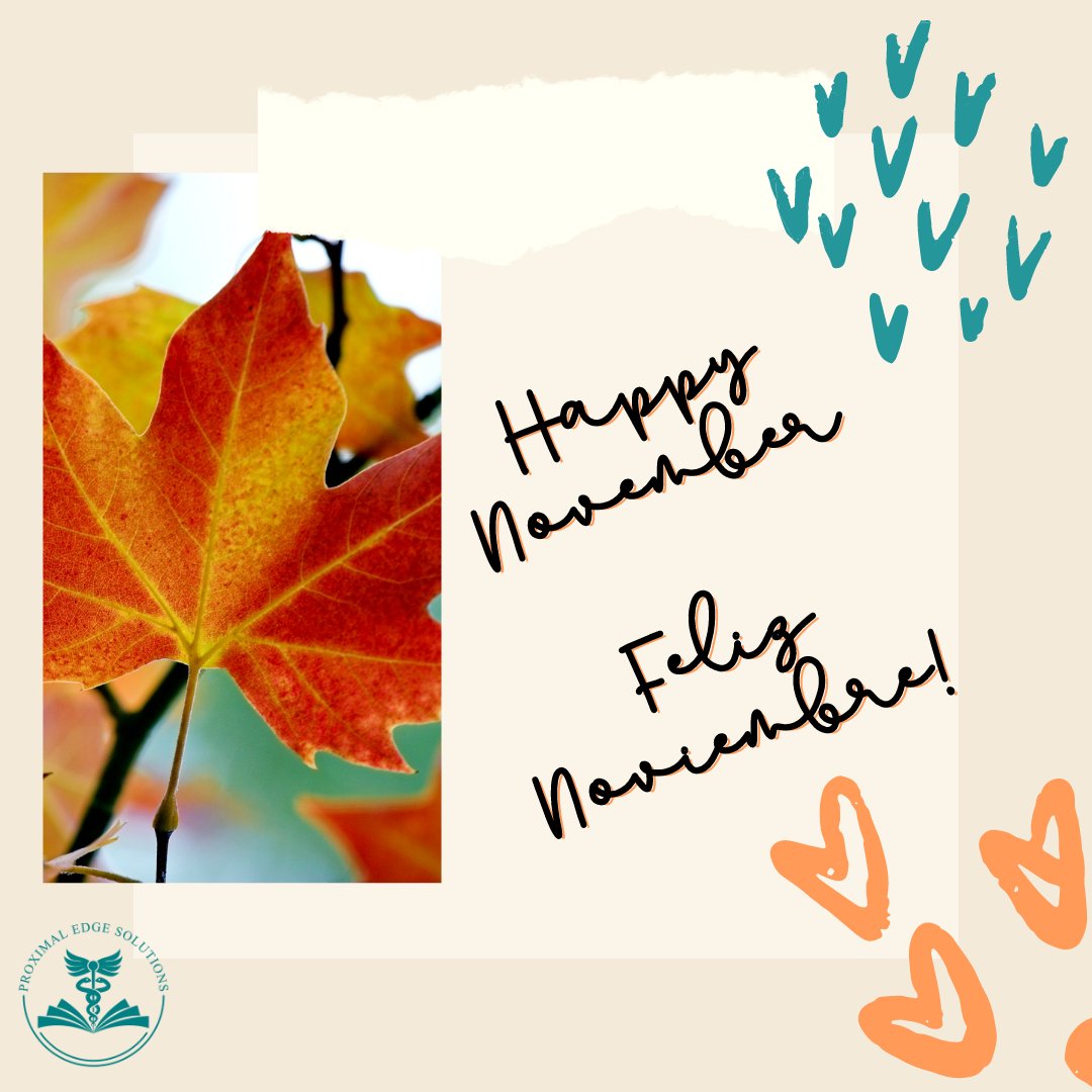 ProximalEdge's tweet photo. #Noviembre #November #ProximalEdge #OIG #AAPC #CPC #CPMA #CPCO #MedicalCoding #MedicalBilling #Compliance #Auditing #Consulting #Healthcare #FacturaciónMédica #CodificaciónMédica #AuditoríaMédica #ServiciosDeSalud #CódigosMédicos #Medicare #Coding2021 #Podcast #Salud https://t.co/8br5V2GJfx