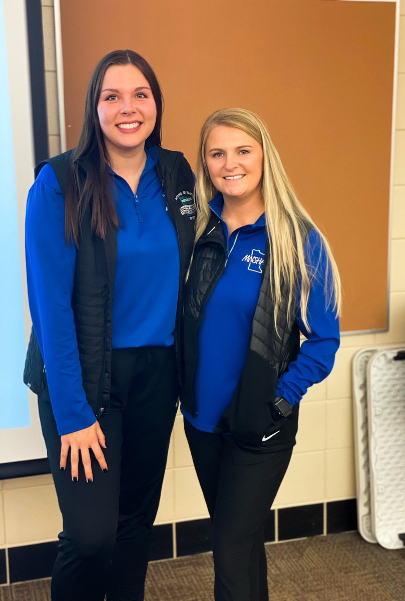 Our third conference together and our first time presenting! Thank you <a href="/MNSHAPE/">MNSHAPE</a> for this incredible opputurnity. Thank you <a href="/norm1818/">Dr. Shannon Norman</a> for always supporting us! #MNSHAPE21 #FutureProfessionals