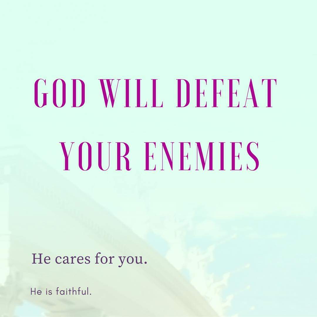 Heart_AfterGod's tweet photo. This Is A Promise Of Security. Your enemy Will Be Confounded, And Utterly Destroyed. Whatever It Is You Fear Today! God Will Bring It To Pass! In Jesus Name Amen!
 Deuteronomy 28:7 https://t.co/fu1K8EXPw8