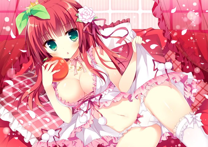 今日はりんごちゃんの誕生日ですっ🎂✨
お誕生日おめでとうっいっぱい見てほしいな😊🎉

ベビードールでチラっ💕🍎 