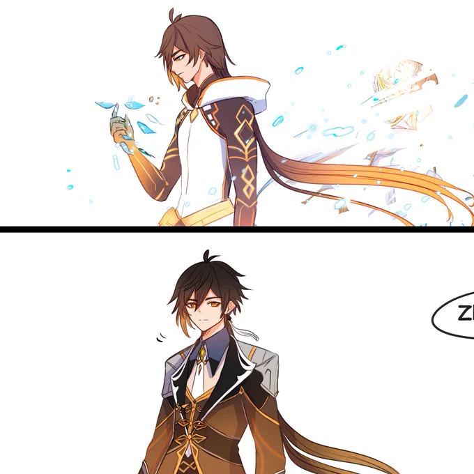 "Zhongli" 🔸
#genshin #GenshinImpact #zhongli #HuTao #childe #aether #venti #xiao #ganyu #madameping #paimon 