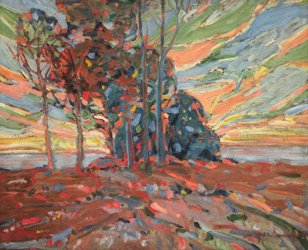 aic_americas's tweet photo. Hale Woodruff, Twilight, 1926 https://t.co/lTiQ7q4U7X #museumarchive #halewoodruff https://t.co/EZvJxIFAfr