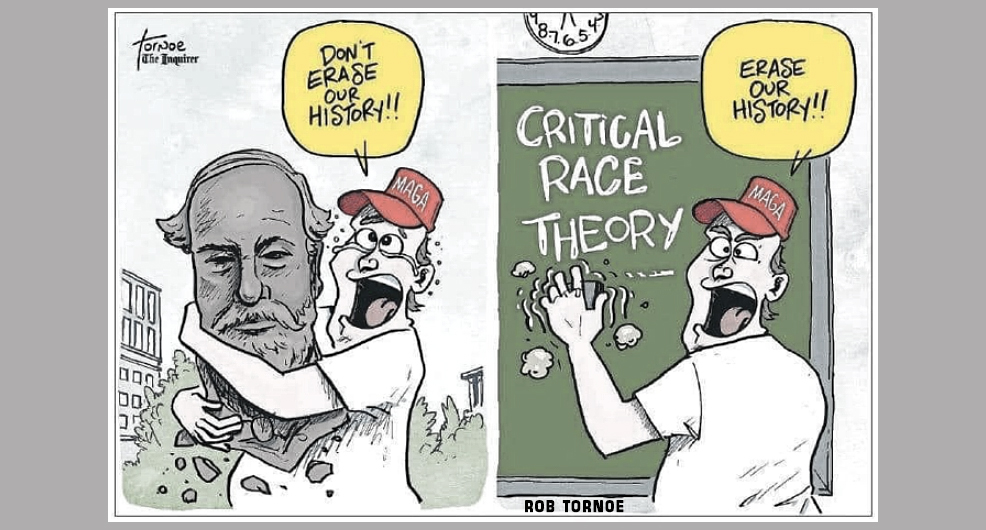 andreagail_k's tweet photo. @Phil_Lewis_ The Confederacy lasted from 1861 - 1865

Congress overcame Southern filibusters to pass the Civil Rights Act of '64 &amp; the Voting Rights Act of '65. Racism is still alive

CRT-Law Schools explore systemic racism in the courts. Past history &amp; current.

This is all he understands 🔻 https://t.co/dN2Yl6Mz4B