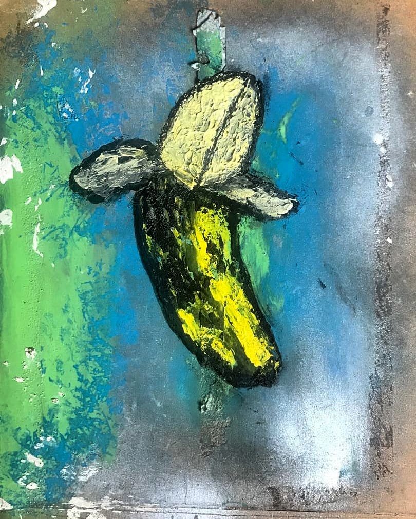 Hello! This is my second #analogic work, "Banana Pop". published in #HEN . I hope you enjoy! And if anyone is interested in buying one, it would be a great help to continue minting ! 😄😄
@hicetnuncarg 

OBJKT: 489043 10/10 1tz each

hicetnunc.xyz/objkt/489043