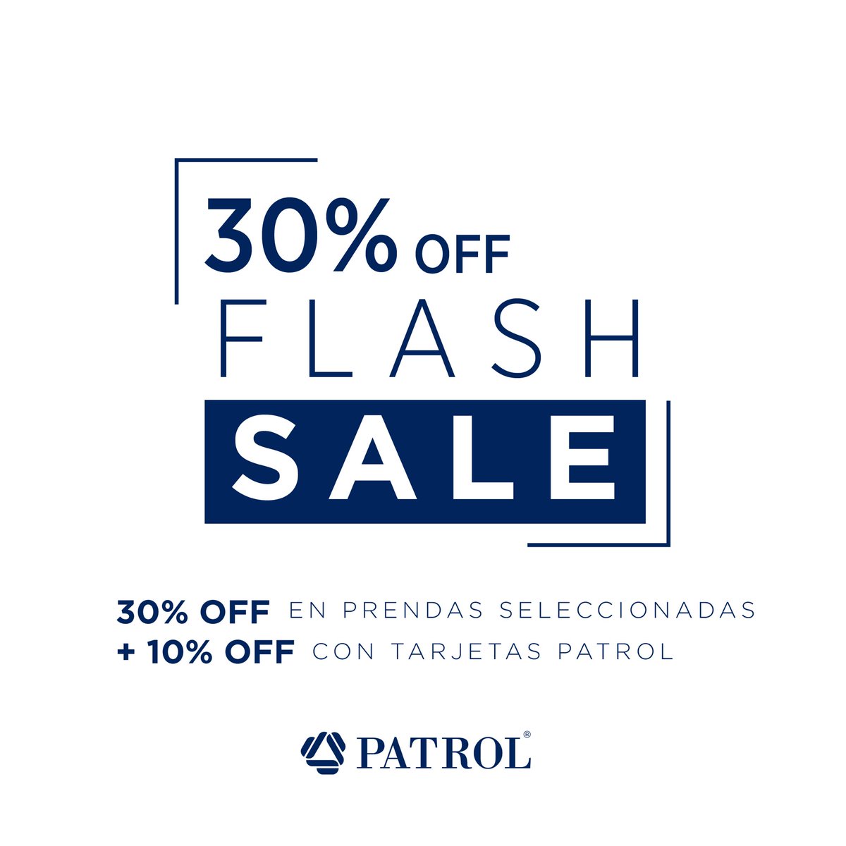 patrolpy's tweet photo. 𝗩𝗘𝗡𝗜 𝗬 𝗟𝗟𝗘𝗩𝗔 𝗧𝗢𝗗𝗢 𝗘𝗡 𝗨𝗡 𝗙𝗟𝗔𝗦𝗛 😉⚡️😱🛍
.
¡𝘛𝘦 𝘦𝘴𝘱𝘦𝘳𝘢𝘮𝘰𝘴 𝘦𝘯 𝘵𝘶 𝘛𝘪𝘦𝘯𝘥𝘢 𝘗𝘢𝘵𝘳𝘰𝘭 𝘧𝘢𝘷𝘰𝘳𝘪𝘵𝘢! 👋🏽💙 
.
*Promo válida hasta el 07 de noviembre https://t.co/vP3AhVeF6o