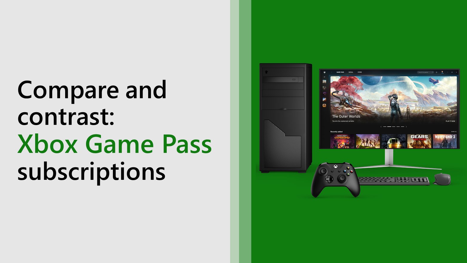 Microsoft Support on X: Spot the differences đź‘€ Xbox Game Pass
