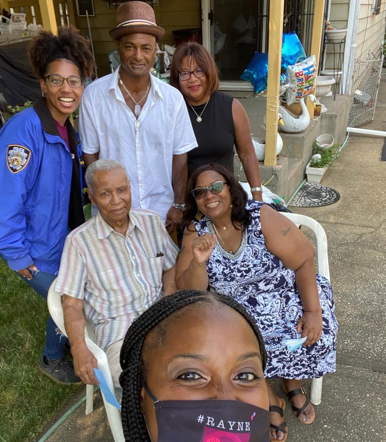 NYPD113Pct's tweet photo. Back in July Mr. Davis was honored by #DinneronBlue on his 96th birthday. He was a veteran who continued to mentor his community. The 113 Pct would like to send our condolences to his family during this time. NYPD Community Affairs will cherish the moment they had with you. https://t.co/yVktZE8Kbx